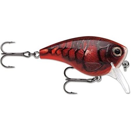 Rapala Bx Mid Brat 05 Balsa Core, 2 12, 716 Oz Running Depth 5', Vmc 4 Trebles, Delta BXMB05DEL